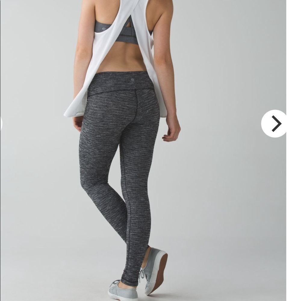 Lululemon warm Knit yoga tights